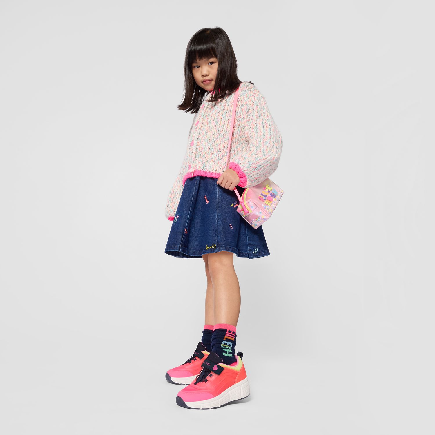 Billieblush Denim Skirt (U22361)