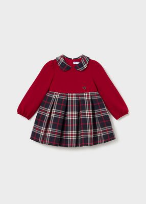 Mayoral Girls Plaid Dress (2945)