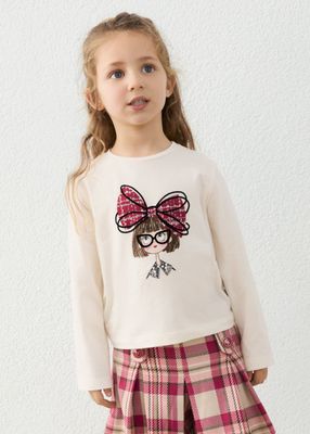 Mayoral Girls Long Sleeve Top (4034)