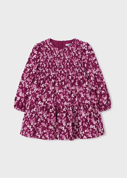 Mayoral Girls Velvet Dress (4926)