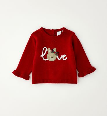 IDO Baby Girls Christmas Jumper