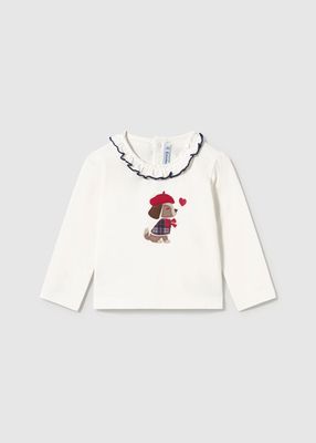 Mayoral Girls Long Sleeve Top (2090)