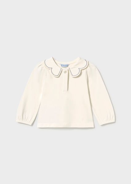 Mayoral Girls Long Sleeve Top (2114)