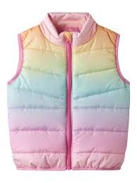 Name It Rainbow Girls Puffer Gilet (13237541)