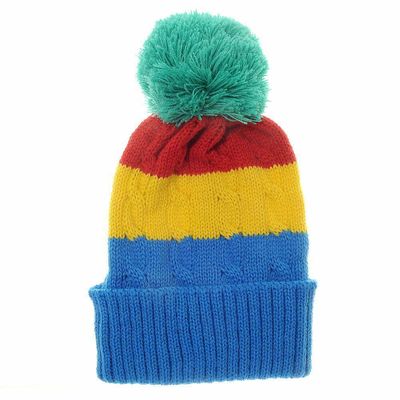 Ziggle Rainbow Bobble Hat