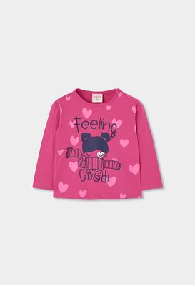 Boboli Girls Long Sleeve T-Shirt (494085)