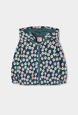 Boboli Girls Fleece Print Hoodie (334033)
