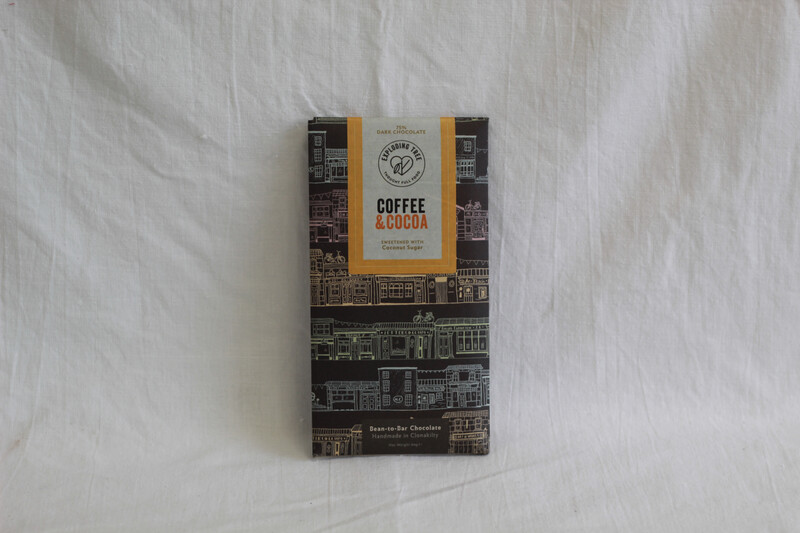 Exploding Tree Coffee and Cocoa 75% Dark Chocolate