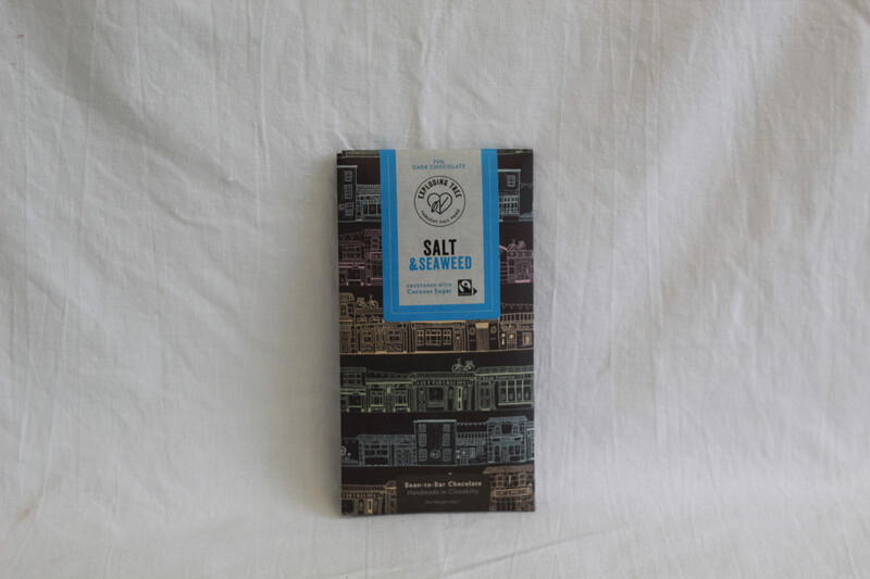 Exploding Tree Salt and Seaweed 75% Dark Chocolate