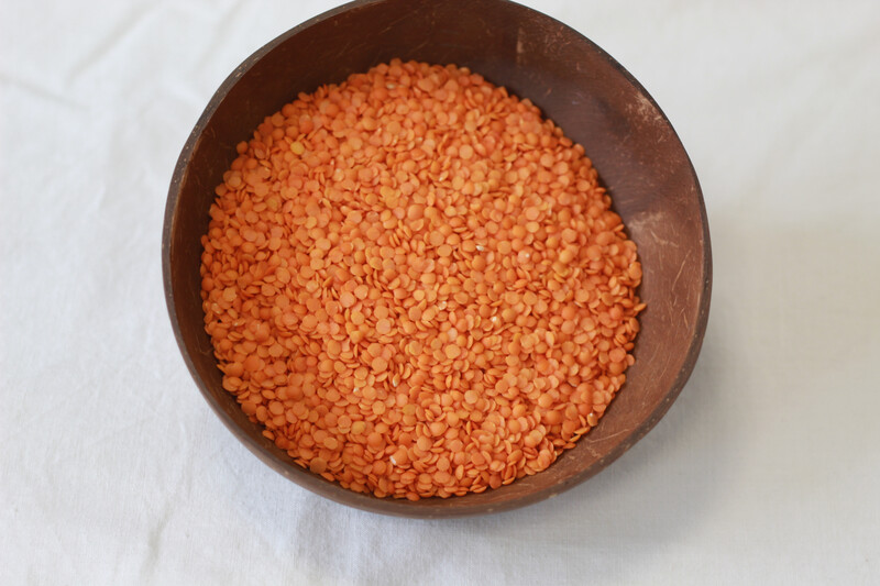 Organic Red Split Lentils 500g