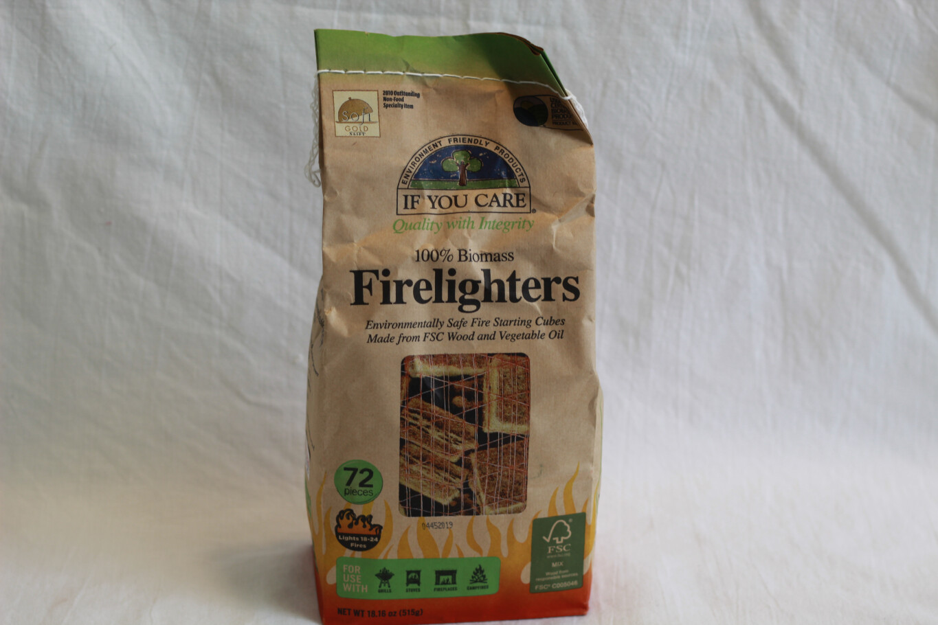 If You Care Biomass Firelighters 72 Pieces
