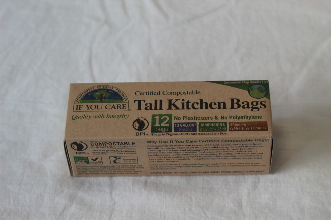 If You Care Tall Kitchen Bags