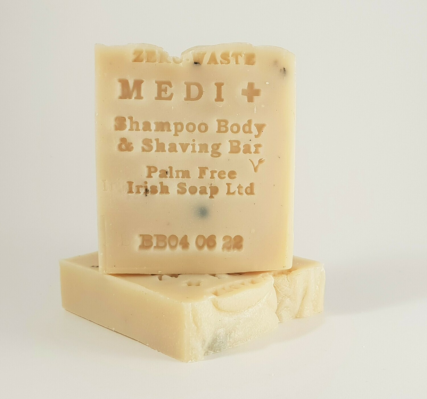 Palm Free Irish Medicated Shampoo, Body, Shaving Bar