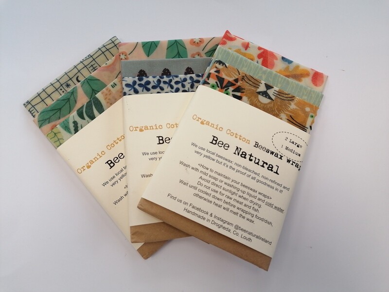 Bee Natural 3pk Wraps
