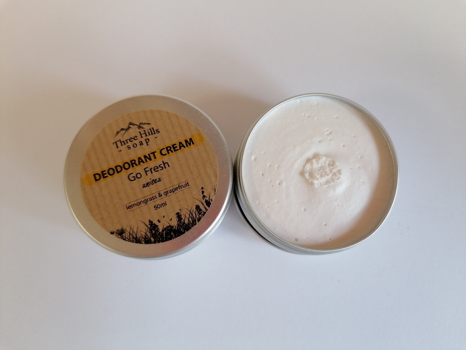 Three Hills Deodorant Cream Tin