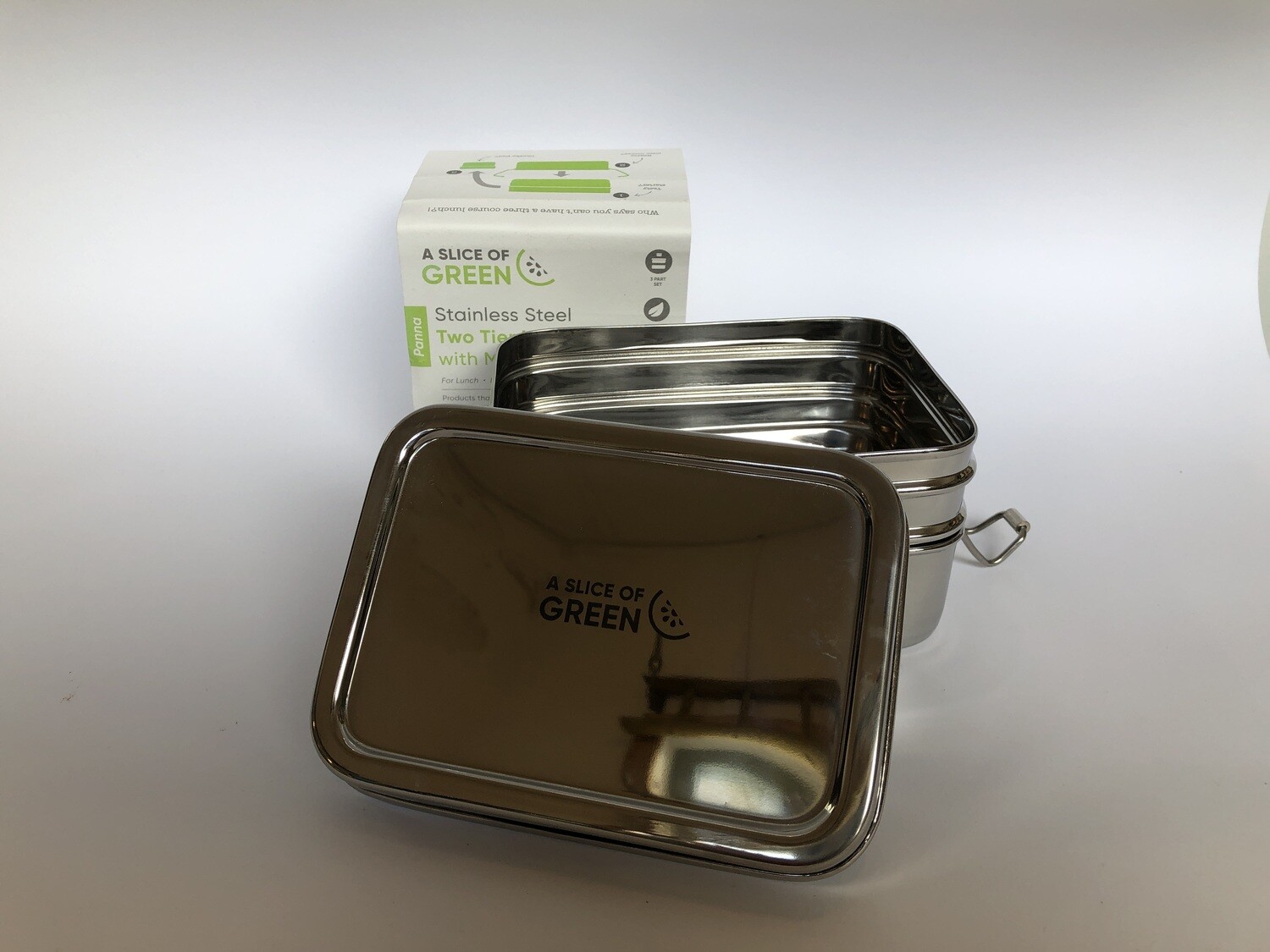 ASOG Stainless Steel Lunchbox Panna