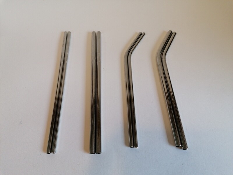 Reusable Metal Straw Single
