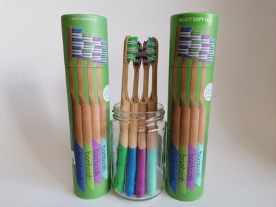 Bambooth Adults Toothbrush Multipack