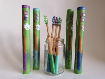Bambooth Adults Toothbrush Medium Bristles