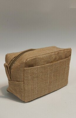 Jute Toiletries Wash bag