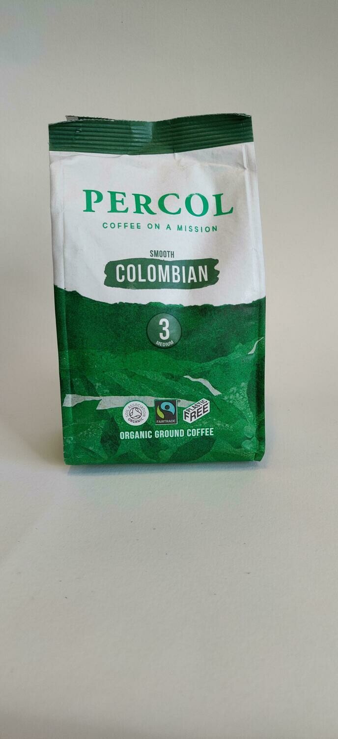 Percol Organic Columbian Ground Coffee