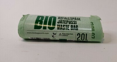 Biobag Compostable bags 20L 15bags