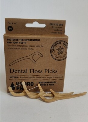 Hydrophil Bamboo Dental Floss Picks