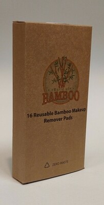 Bamboo 16 Reusable bamboo make up remover pads