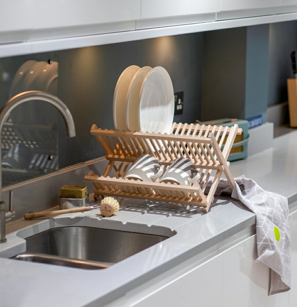 Ecoliving Wooden Dish Drainer