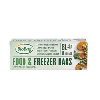 BioBag 6L Food & Freezer Bags
