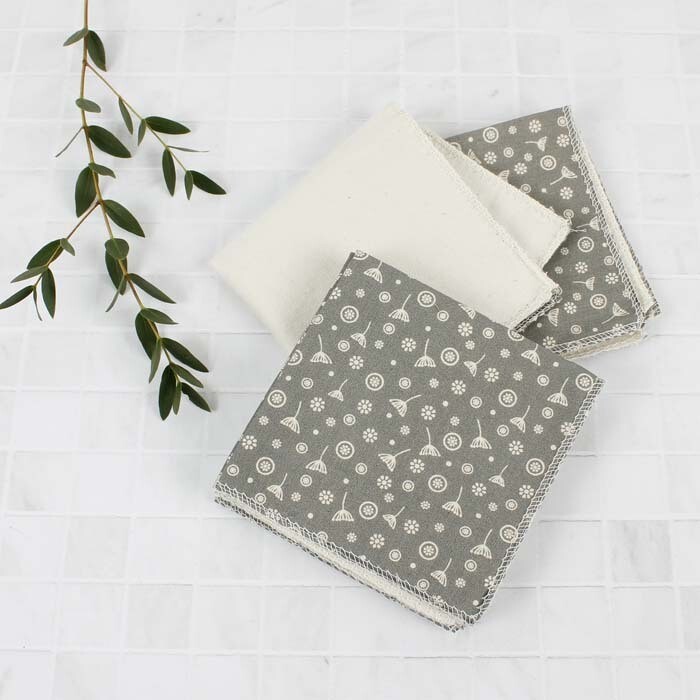 Reusable Cotton Wipes Meadow 5 Pack