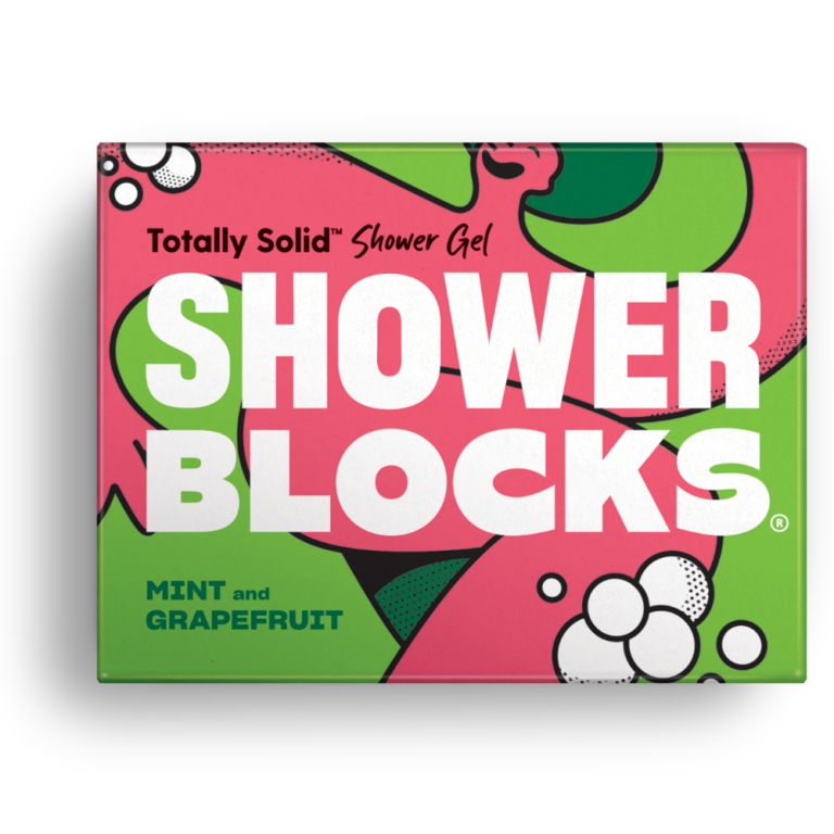 Shower Blocks Mint and Grapefruit
