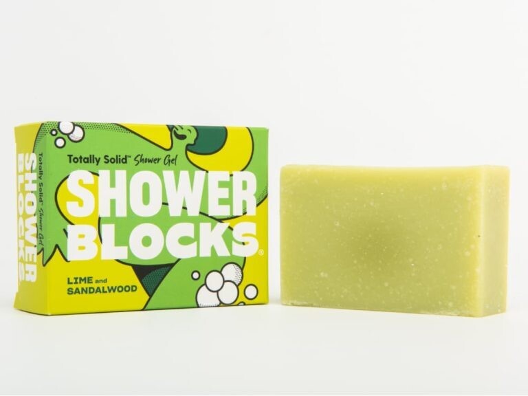 Shower Blocks Lime and Sandalwood