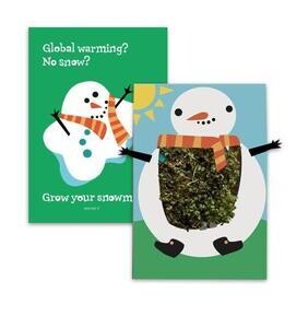 Snowman Christmas Card (Sprout your own)