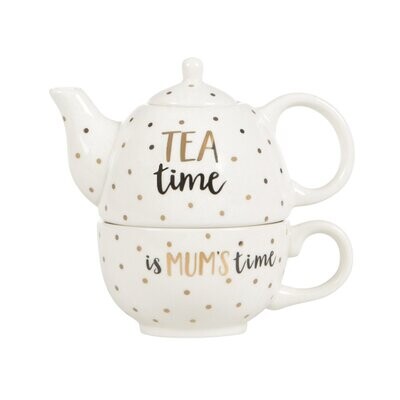 Mum Time Tea Pot For One