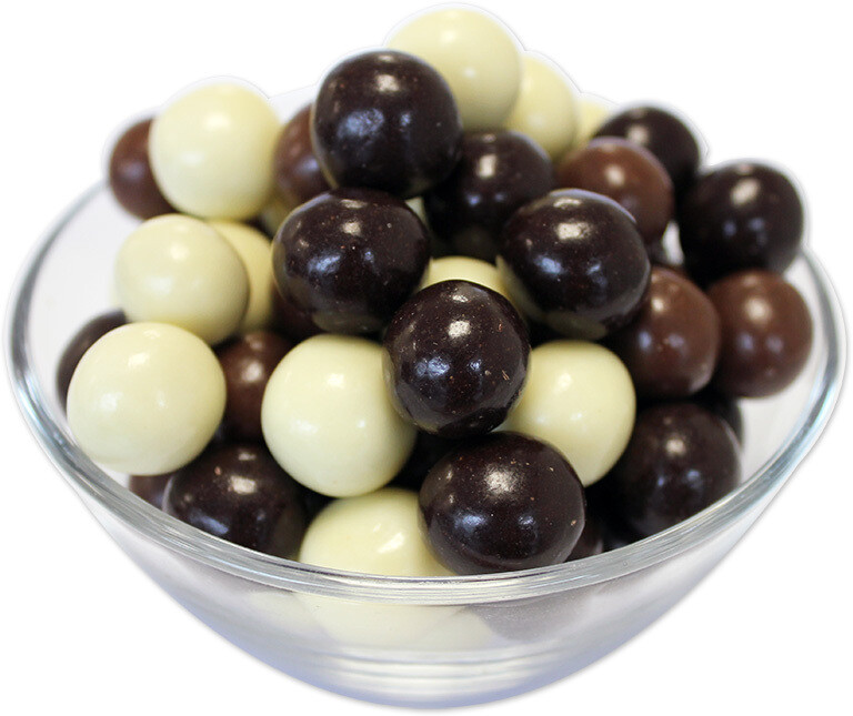 Chocolate Coated Cereal Balls 100g