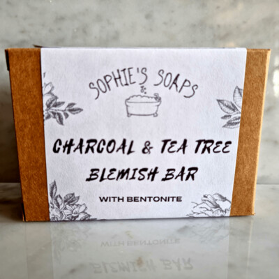 Charcoal and Tea Tree Blemish Bar
