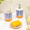 Paros Blue Stripe Tumbler