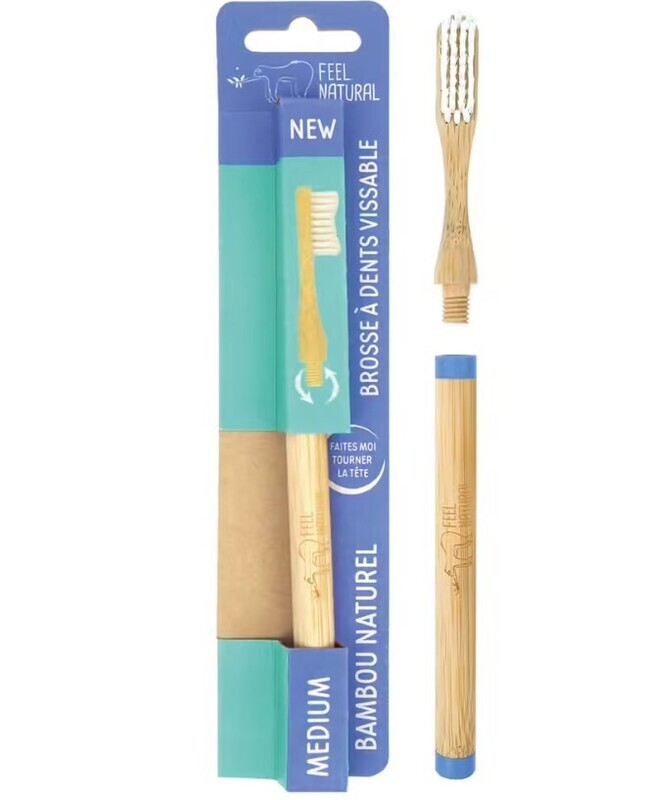 Feel Natural Bamboo Toothbrush Medium