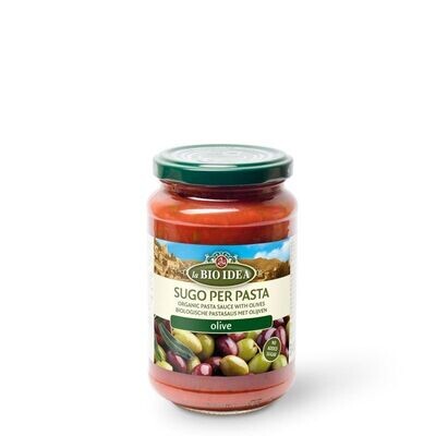 Org Pasta Sauce with Olives 340g