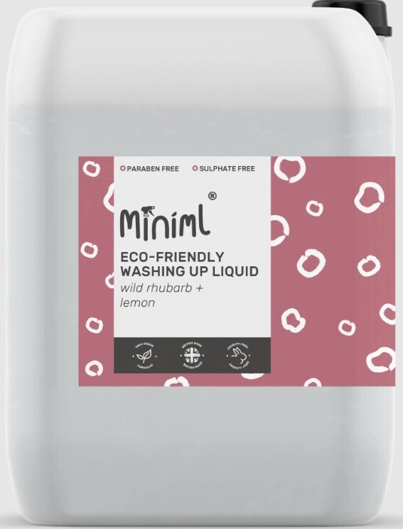 MINIML Washing up liquid wild rhubarb + lemon 5lt