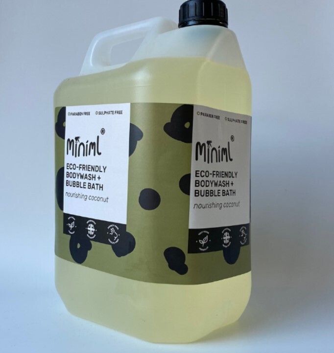 MINIML Body wash + bubble bath nourishing coconut 5lt