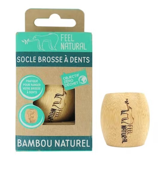 Bamboo Toothbrush Base - Feel Natural