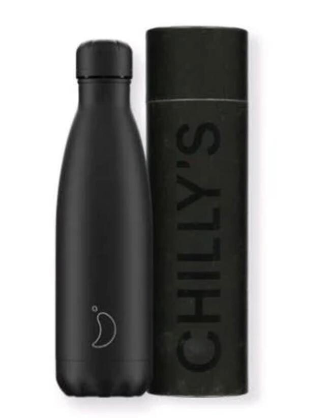 CHILLY'S S2 1L BOTTLE ABYSS BLACK