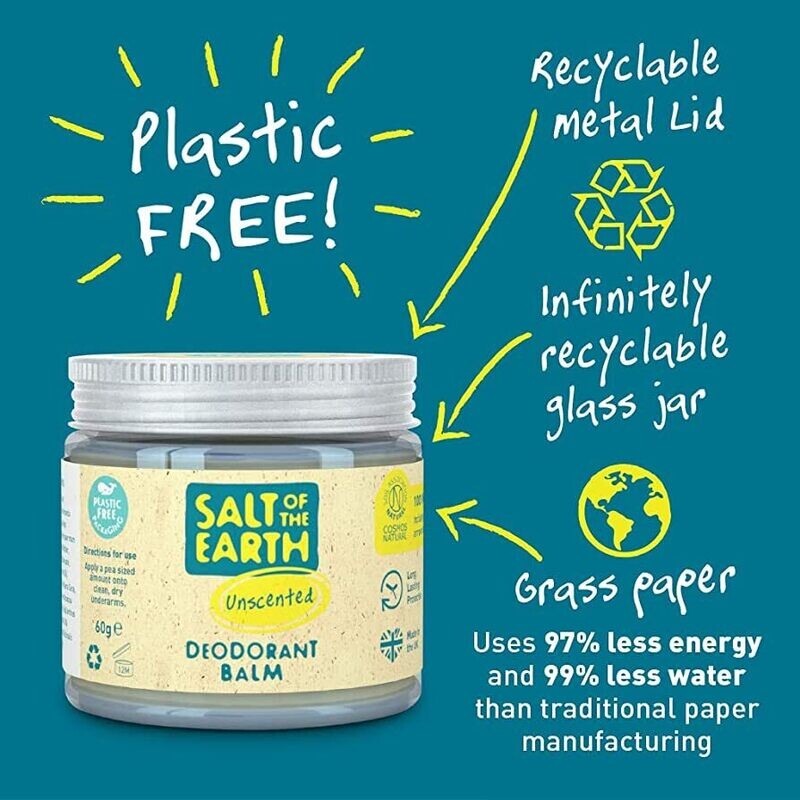 Salt of the Earth Unscented Deodorant Balm