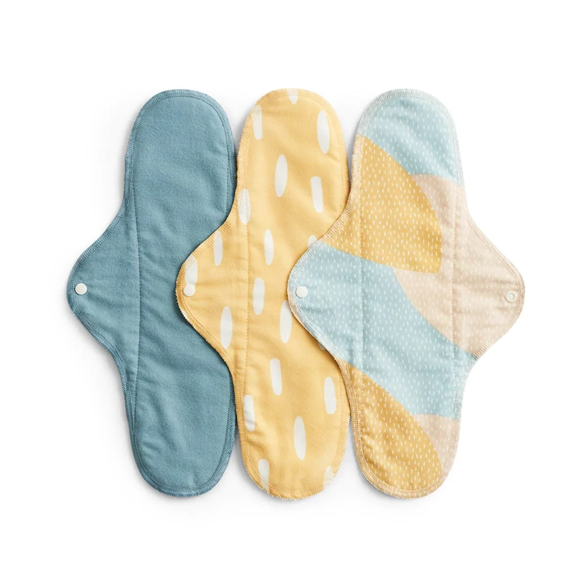 Reusable Sanitary Pads 3 Pack Classic Night Blue
