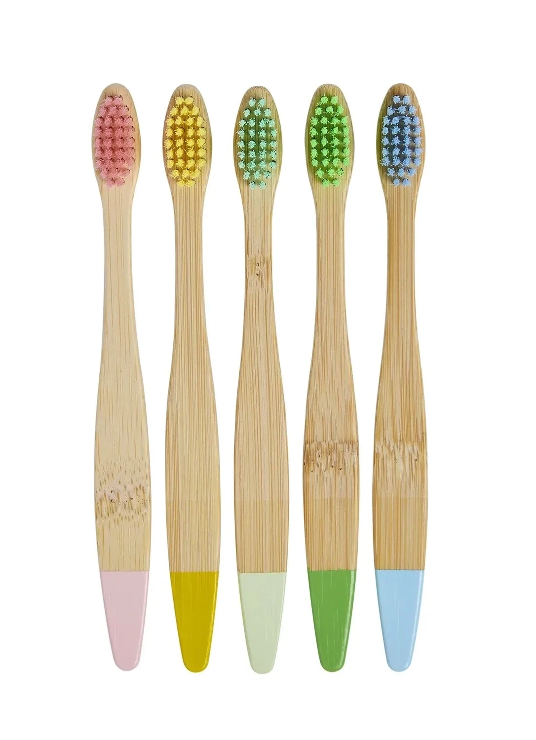 Regn Natural Bamboo Toothbrush 5 pack Kids