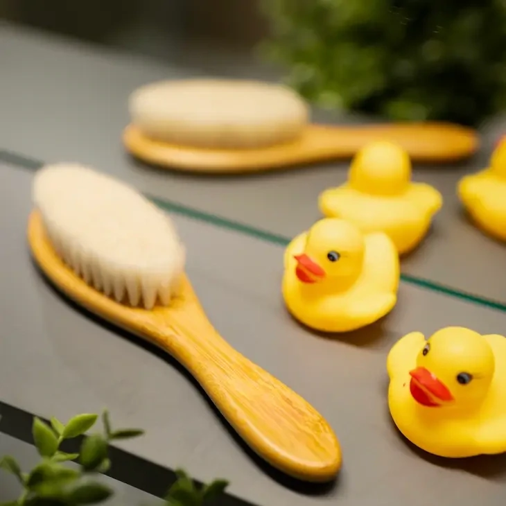 Bamboo Baby Hairbrush
