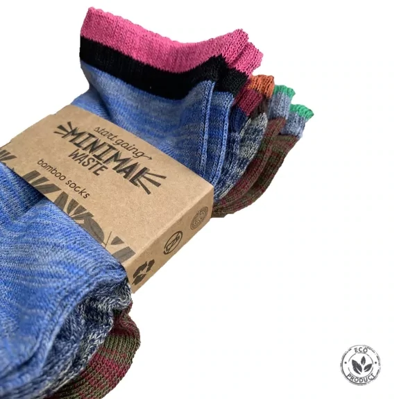 4 Pairs of Bamboo Socks Ladies | UK Shoe Size 3 1/2 - 7