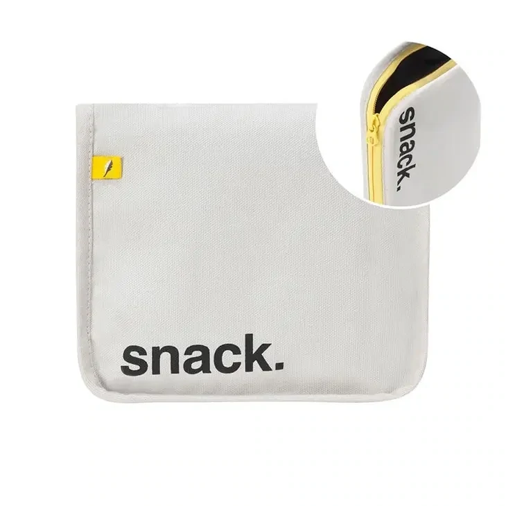 Fluf Bags Zipper - Yellow